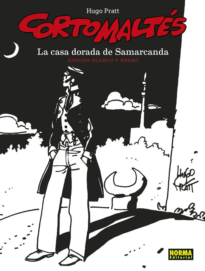 Corto Maltes la Casa Dorada de Samarcanda Ed Blanco y Negro