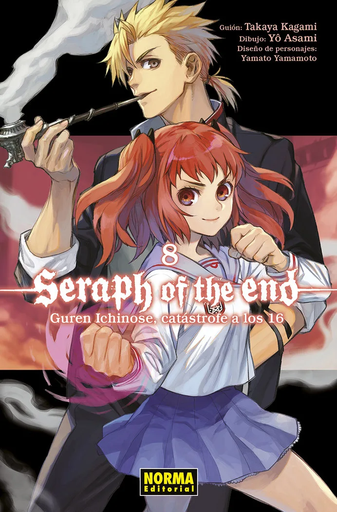 Seraph of the End 8 Guren Ichinose Catastrofe a los Diecise