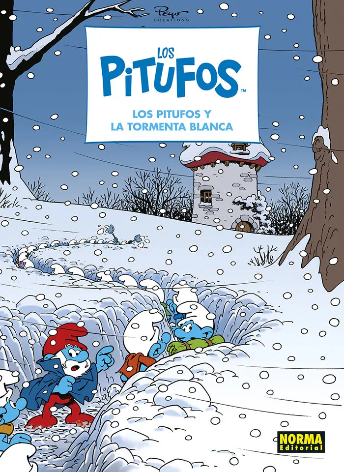 Pitufos 40 los Pitufos y la Tormenta Blanca