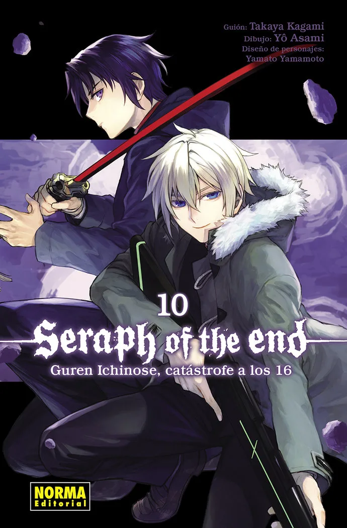 Seraph of the End 10 Guren Ichinose Catastrofe a los 16