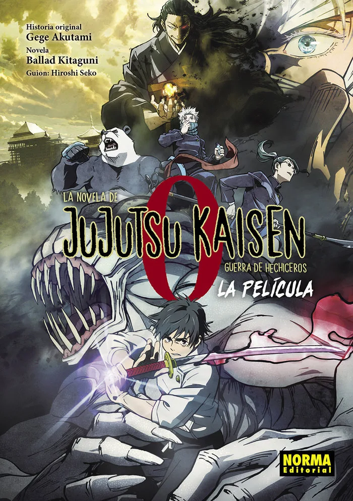 Jujutsu Kaisen 0 la Novela de la Pelicula