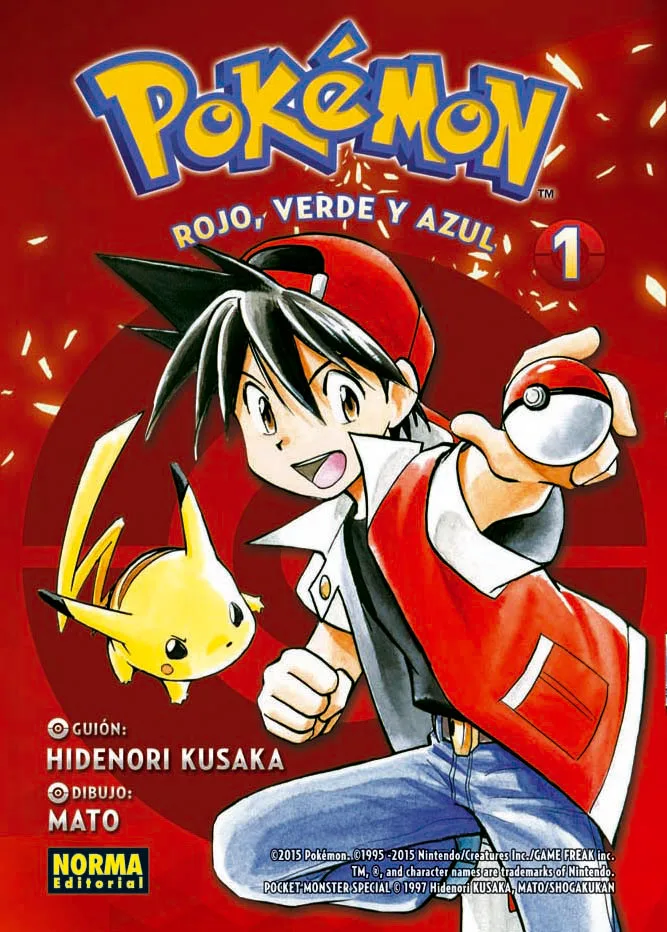 Pokemon 1 Rojo Verde y Azul 1