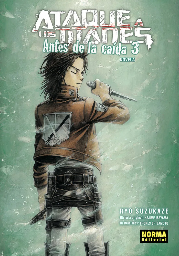 Ataque a los Titanes Antes de la Caida Novela 3