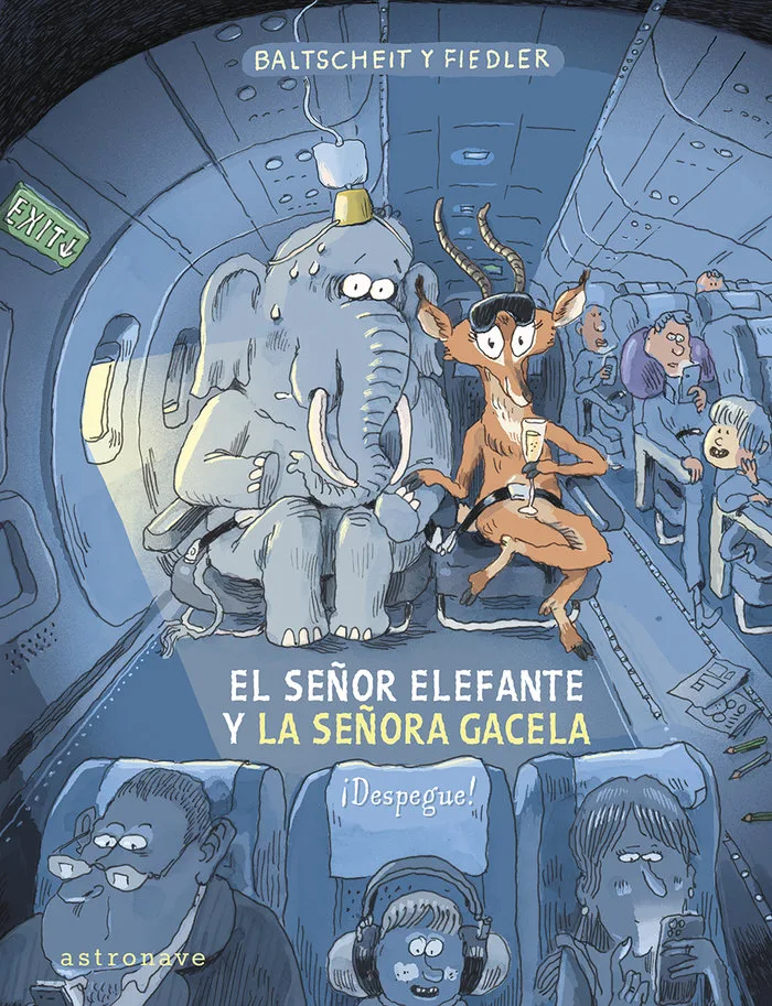 El Señor Elefante y la Señora Gacela Despegue