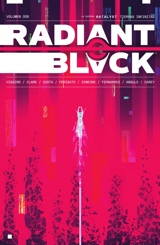 Radiant Black 6 la Guerra Catalyst: Tierras Infinitas