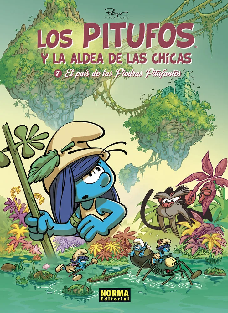 Pitufos y la Aldea de las Chicas 7 el Pais de las Pieddras