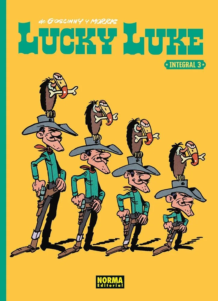 Lucky Luke de Goscinny y Morris Integral 3