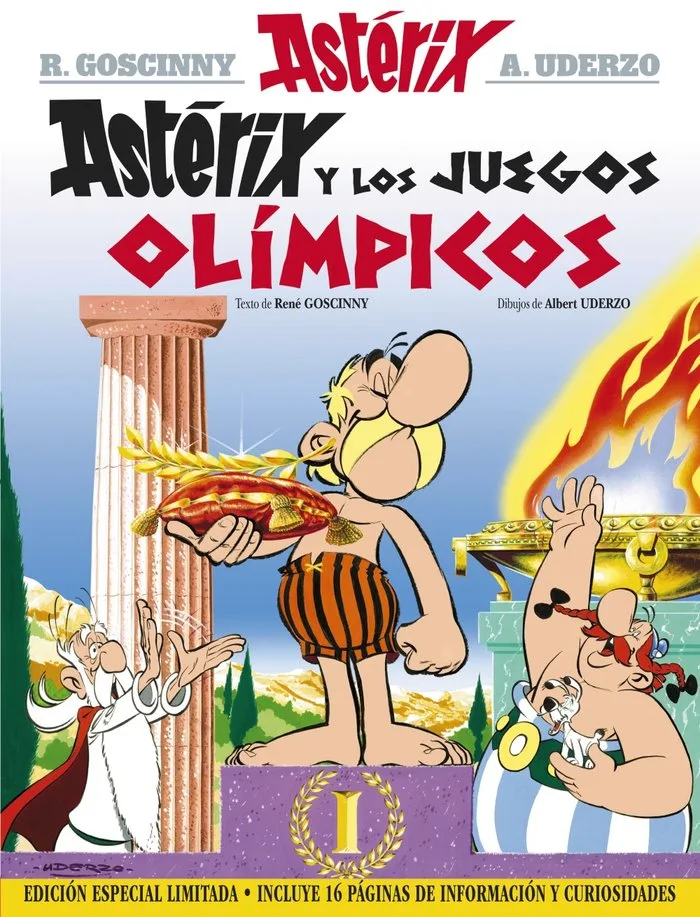 Asterix y los Juegos Olimpicos Nº12