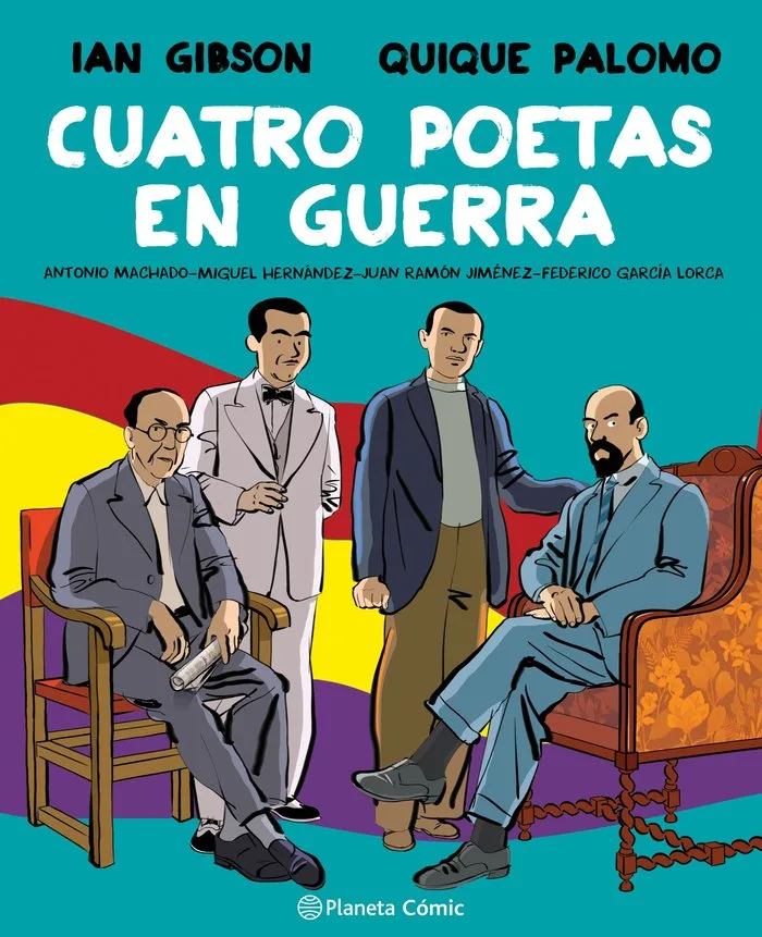 Cuatro Poetas en Guerra Novela Grafica