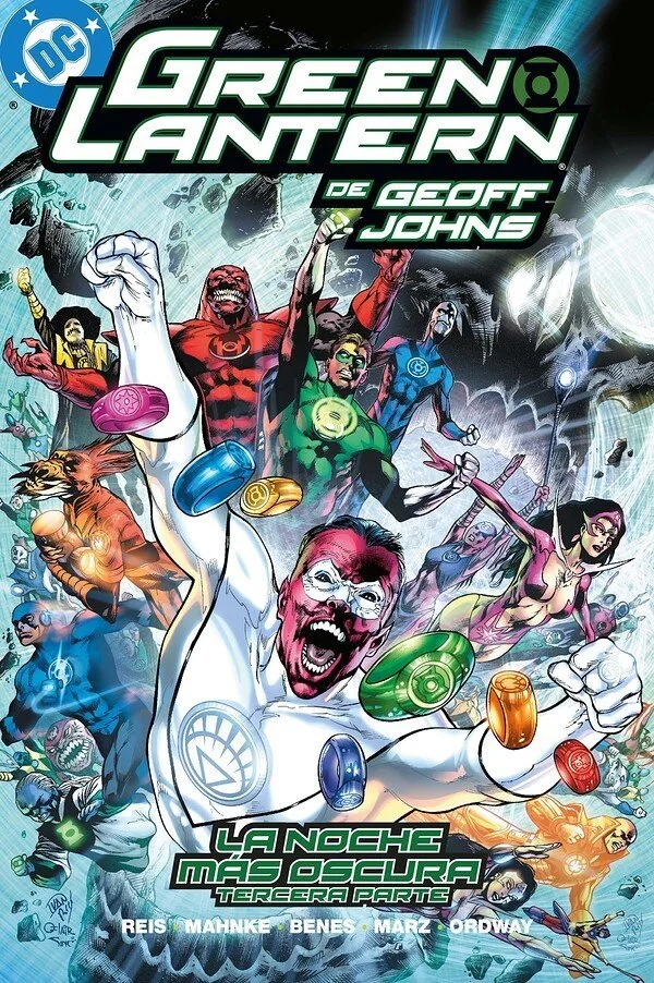 Green Lantern de Geoff Johns 13 la Noche Mas Oscura Tercera