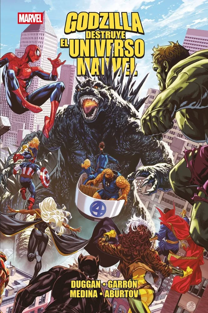 Godzilla Destruye el Universo Marvel