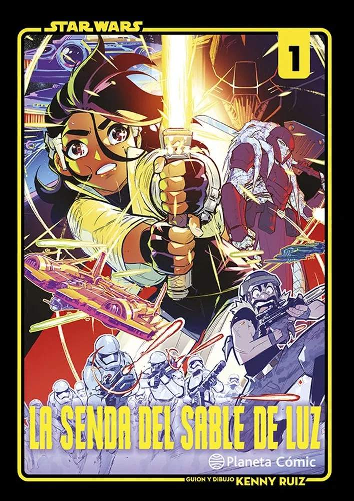 Star Wars la Senda de la Espada Laser 1 Manga