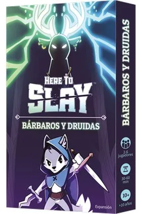 HERE TO SLAY: BARBAROS Y DRUIDAS JDM