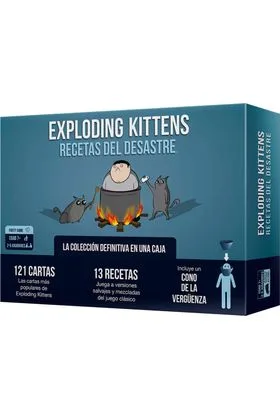EXPLODING KITTENS RECETAS DEL DESASTRE