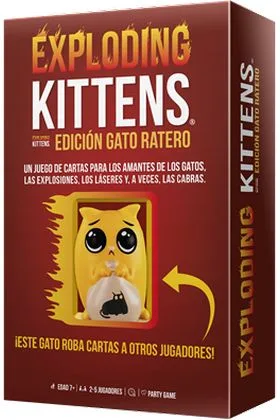 EXPLODING KITTENS ED. GATO RATERO