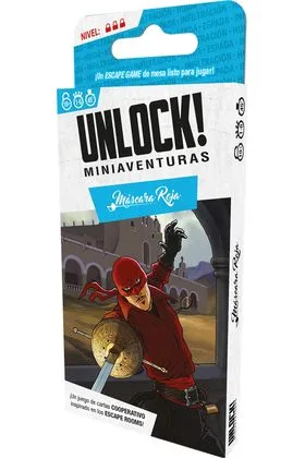 UNLOCK! MINIAVENTURAS MASCARA ROJA
