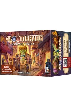 GLOOMHAVEN BOTONES Y BICHOS