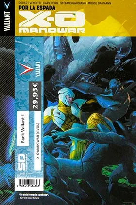 PACK VALIANT 01. X-O MANOWAR (5 VOL)