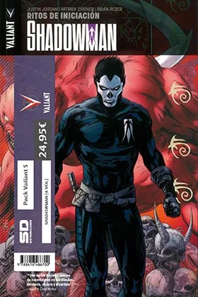 PACK VALIANT 05. SHADOWMAN (4 VOL)