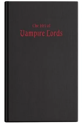 VAMPIRE LORDS: LIBRO DE ARTE