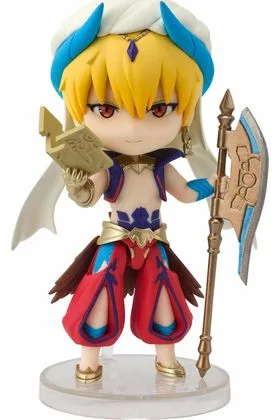 GILGAMESH FIGURA 9 CM FATE/GRAND ORDER ABSOLUTE DEMONIC FRONT: BABYLONIA FIGUARTS MINI