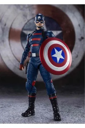 Captain America John Walker Figura 15CM Marvel Falcon & Winter Soldier S.H Figuarts Re-Run