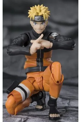 NARUTO UZUMAKI THE JINCHURIKI ENTRUSTED VERSION FIGURA 14 CM NARUTO S.H. FIGUARTS RE-RUN