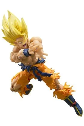 SUPER SAIYAN SON GOKU -LEGENDARY SUPER SAIYAN- FIGURA 14,5 CM DRAGON BALL Z S.H. FIGUARTS RE-RUN