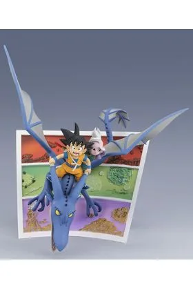 SON GOKU (MINI) & SUPREME KAI (MINI) -WELCOME TO THE GREAT ADVENTURE! VERSION- FIGURA 23 CM DRAGON B