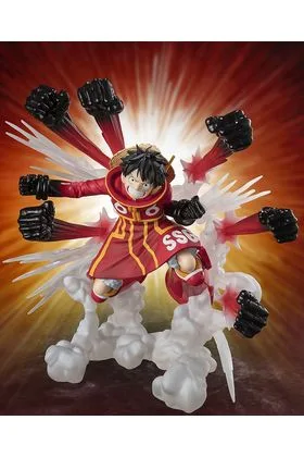 MONKEY. D. LUFFY GUM GUM HAWK GATLING EXTRA BATTLE FIGURA 18,5 CM ONE PIECE FIGUARTS ZERO
