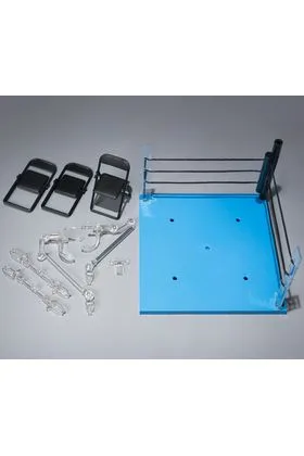 ACT RING (NEUTRAL CORNER) & FOLDING CHAIR SET FOR S.H FIGUARTS TAMASHII STAGE