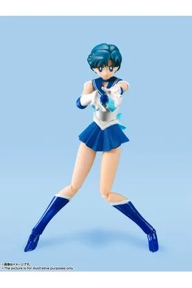 SAILOR MERCURY PRETTY GUARDIAN ACE FIGURA 14 CM SAILOR MOON SH FIGUARTS RE-ISSUED