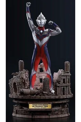 ULTRAMAN TIGA THE FINAL ODISSEY FIGURA 67 CM ULTRAMAN ZERO TAMASHII STUDIO PREMIUM