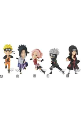 SURTIDO 12 FIGURAS 8 CM NARUTO SHIPPUDEN WORLD COLLECTABLE FIGURE