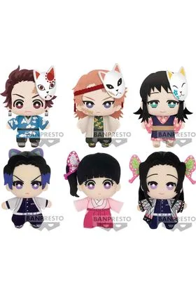 Surtido 18 Peluches 15 CM Kimetsu No Yaiba Tomonui
