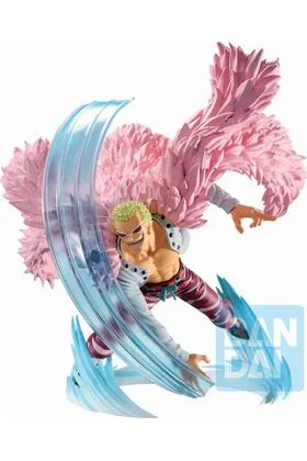 DONQUIXOTE DOFLAMINGO FIGURA 9 CM ONE PIECE  OP DUEL MEMORIES