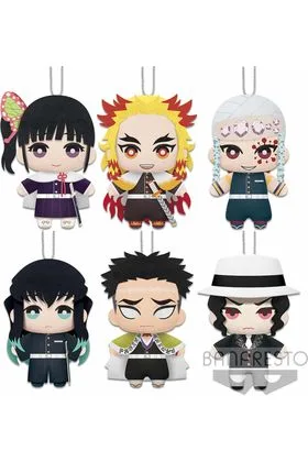 SURTIDO 9 PELUCHES DEMON SLAYER 6.5 CM PLUSH ASST SERIES 3