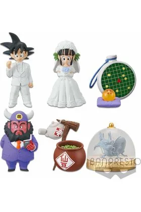 SURTIDO DRAGON BALL WORLD COLLECTABLE 12 FIGURAS TREASURE RALLY VOL.1