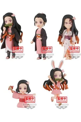 Surtido Nezuko Kamado 12 Figuras Demon Slayer: Kimetsu No Yaiba WCF