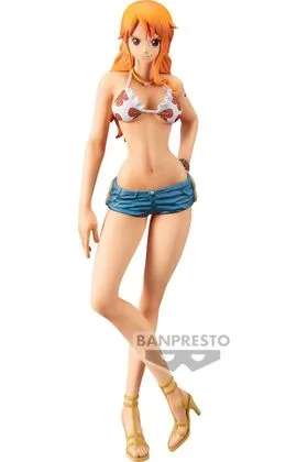 NAMI FIG 28 CM ONE PIECE GRANDISTA NERO