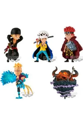 SET 12 FIGURAS 7 CM ONE PIECE WCF