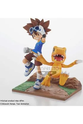 TAICHI & AGUMON FIG 15 CM DIGIMON ADVENTURE DXF ADVENTURE ARCHIVES