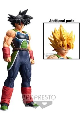 BARDOCK FIGURA 28 CM DRAGON BALL Z GRANDISTA NERO RESOLUTION OF SOLDIERS