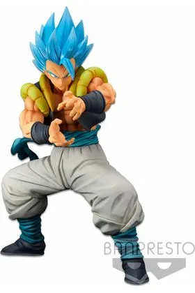 THE GOGETA BRUSH FIG 24 CM DRAGON BALL SUPER BANPRESTO WORLD COLOSSEUM SUPER MASTER STARS