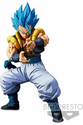 THE GOGETA TWO DIMENSION FIG 24 CM DRAG BALL SUPER BANPRESTO WORLD COLOSSEUM SUPER MASTER