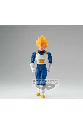 SUPER SAIYAN VEGETA FIGURA 21 CM DRAGON BALL Z SOLID EDGE WORKS