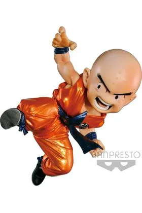 KRILIN METALLIC VERSION FIGURA 11 CM DRAGON BALL SCULTURES