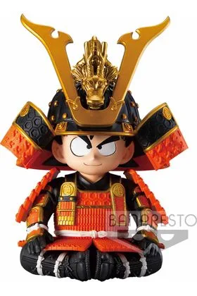 GOKU NI„O SAMURAI FIGURA 12 CM DRAGON BALL MAY DOLL