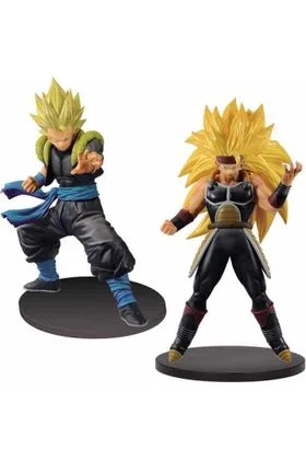 GOGETA XENO & BARDOCK XENO SET 2 FIG 18 CM SUPER DRAGON BALL HEROES DXF
