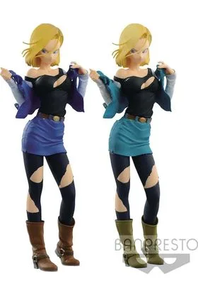 ANDROID 18 FIGURA 25 CM DRAGON BALL Z GLITTER & GLAMOURS